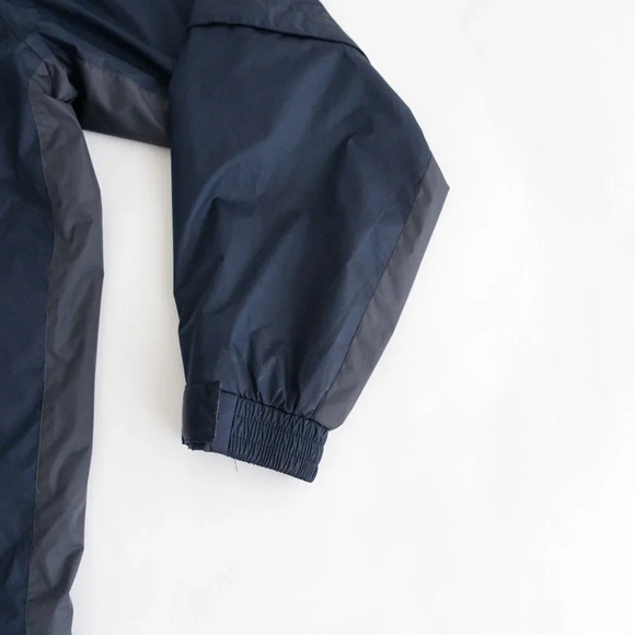 Vintage North End "Chevrolet" Navy Rain Coat Size XL - Picture 6 of 13